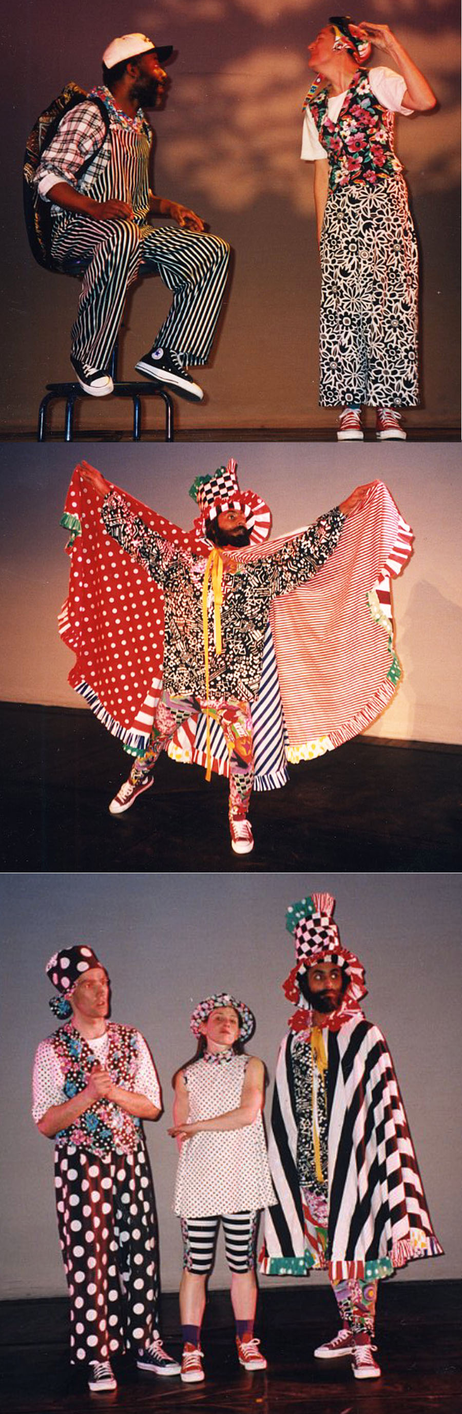 My costume designs and costume construction for for Janet Lilly\'s \"Storybook\" at the Michigan Theater  Ann Arbor, Michigan 1992. 