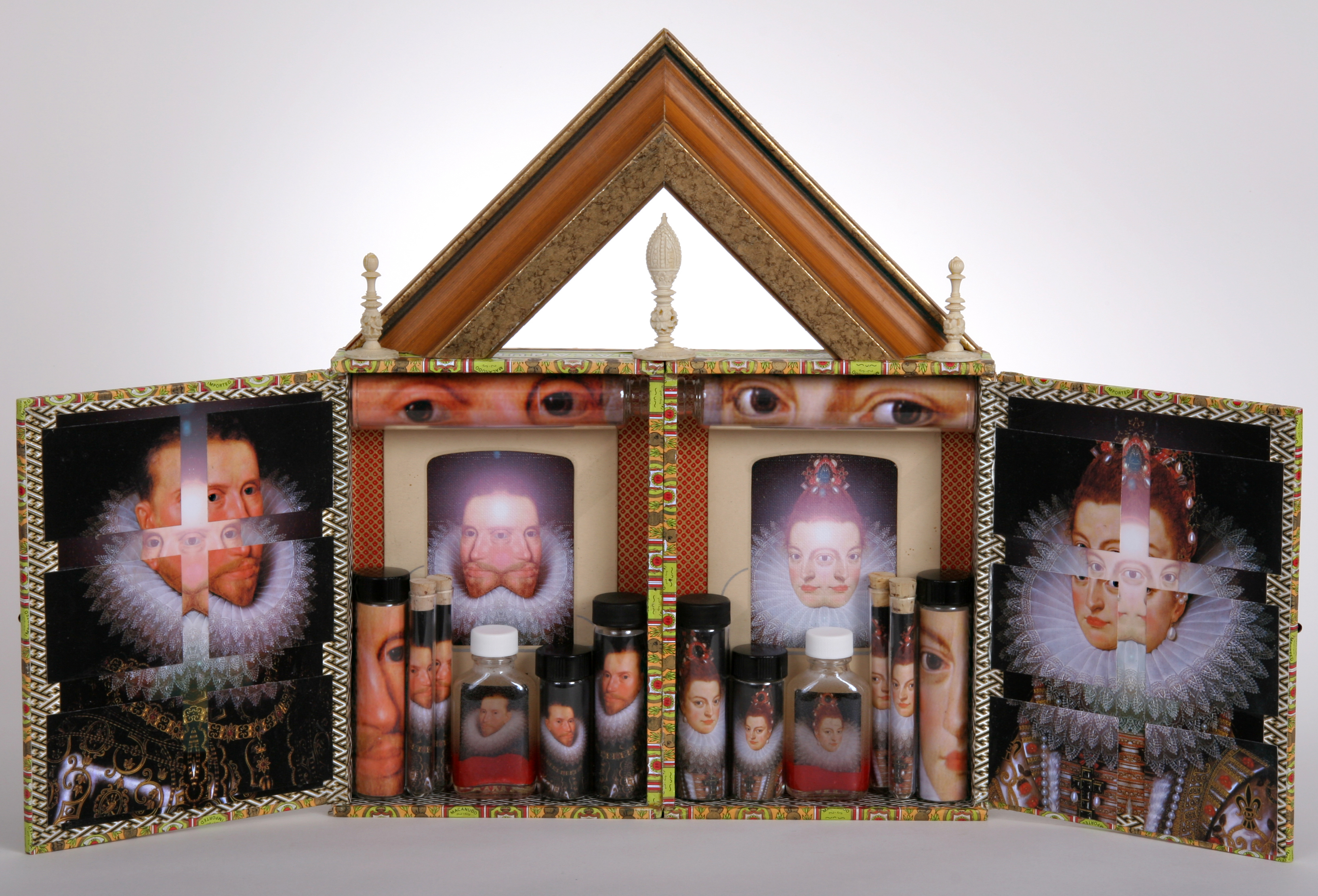     \"Purification Of Consciousness\"
mixed-media assemblage
    24.5\" x 15\" x 2\"
    2008
    SOLD