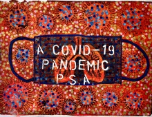 COVID-19 Pandemic PSA Monoprints